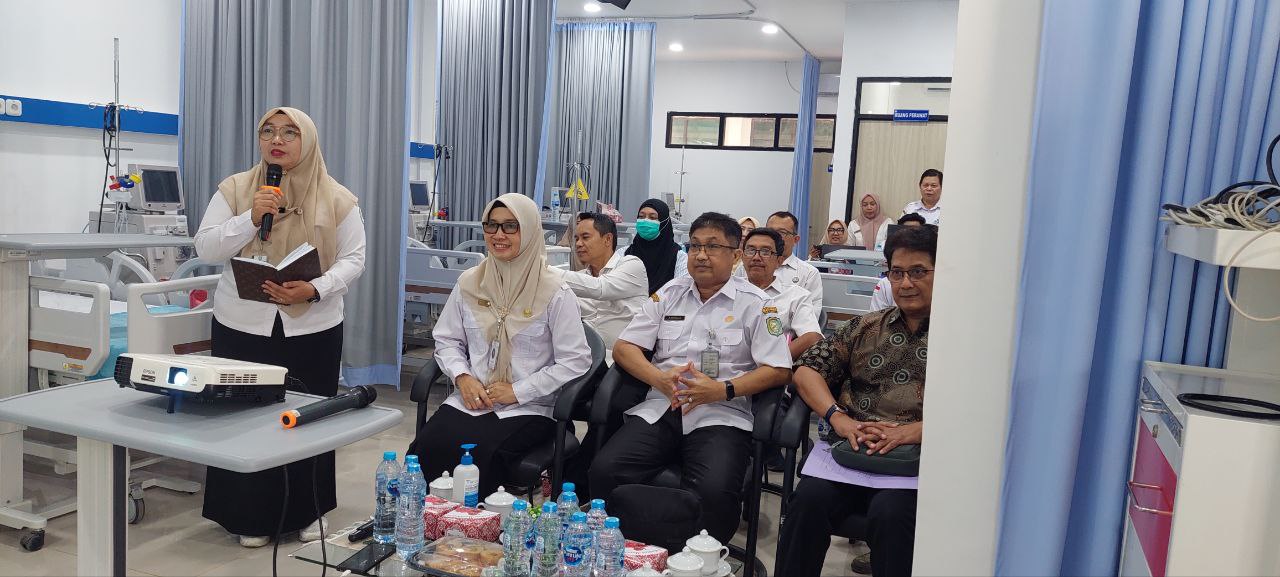 Visitasi Perizinan Penyelenggaraan Pelayanan Dialisis RSUD Sambas