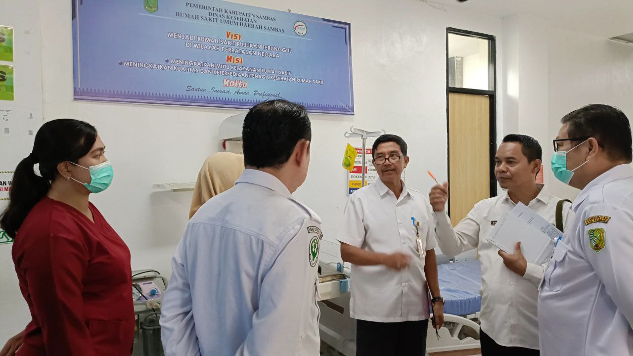 Visitasi Perizinan Penyelenggaraan Pelayanan Dialisis RSUD Sambas