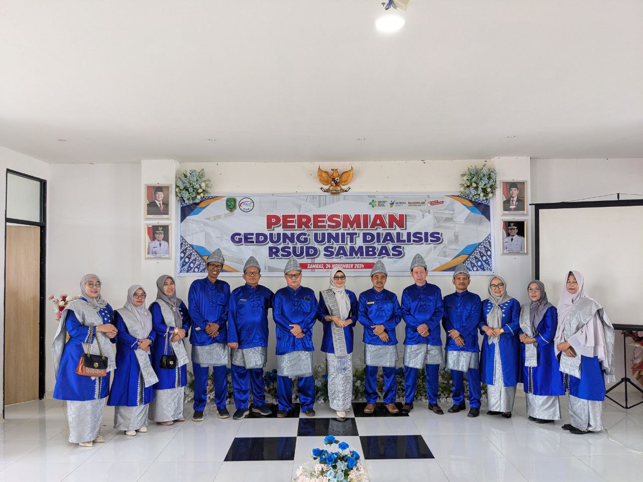 Peresmian Unit Dialisis RSUD Sambas oleh Bupati Sambas - Layanan Cuci Darah Telah Hadir di RSUD Sambas