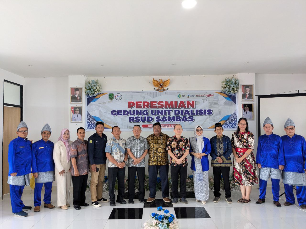 Peresmian Unit Dialisis RSUD Sambas oleh Bupati Sambas - Layanan Cuci Darah Telah Hadir di RSUD Sambas